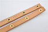 Auth Louis Vuitton Leather Shoulder Strap For Florentine S Beige 40.6" LV 7378F