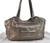 Authentic PRADA Leather Shoulder Hand Bag Purse Gold 7379C