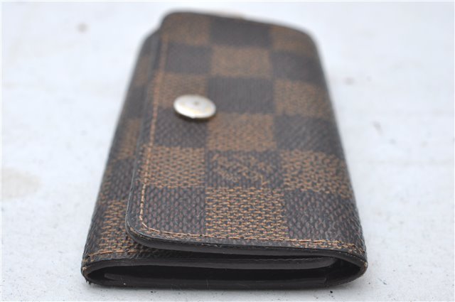 Authentic Louis Vuitton Damier Multicles 4 Key Case Holder N62631 LV 7379D