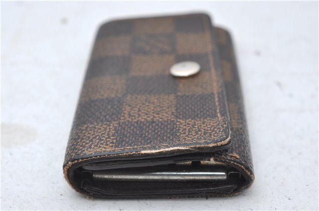Authentic Louis Vuitton Damier Multicles 4 Key Case Holder N62631 LV 7379D
