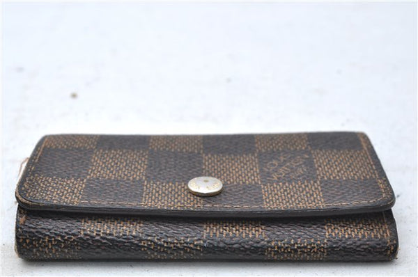 Authentic Louis Vuitton Damier Multicles 4 Key Case Holder N62631 LV 7379D
