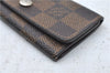 Authentic Louis Vuitton Damier Multicles 4 Key Case Holder N62631 LV 7379D
