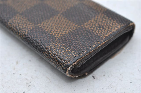Authentic Louis Vuitton Damier Multicles 4 Key Case Holder N62631 LV 7379D