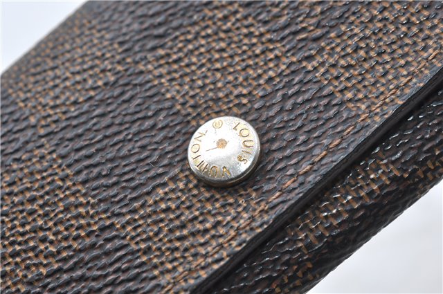 Authentic Louis Vuitton Damier Multicles 4 Key Case Holder N62631 LV 7379D