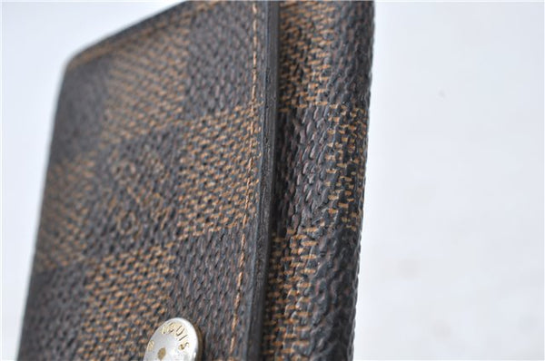 Authentic Louis Vuitton Damier Multicles 4 Key Case Holder N62631 LV 7379D