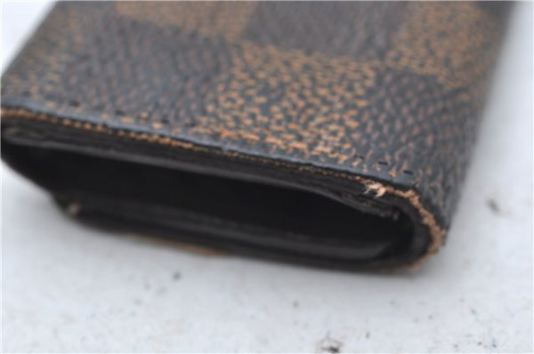 Authentic Louis Vuitton Damier Multicles 4 Key Case Holder N62631 LV 7379D