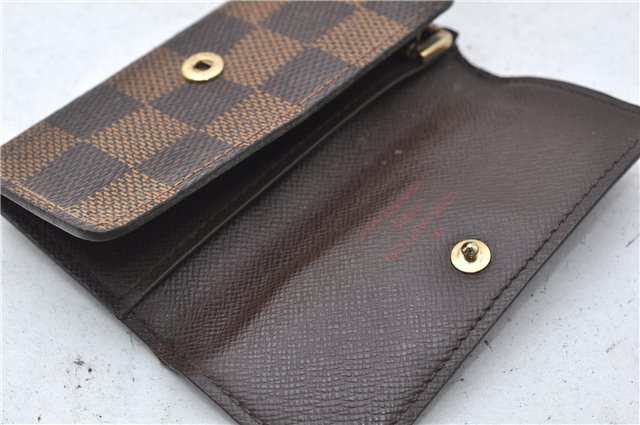 Authentic Louis Vuitton Damier Multicles 4 Key Case Holder N62631 LV 7379D