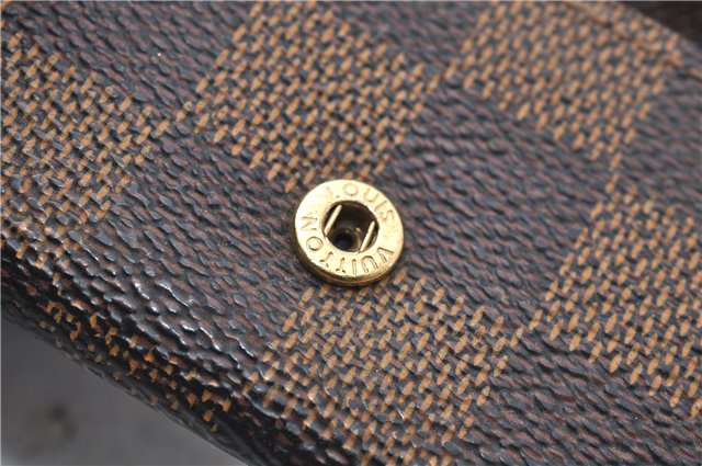 Authentic Louis Vuitton Damier Multicles 4 Key Case Holder N62631 LV 7379D
