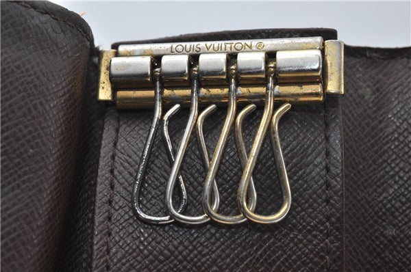 Authentic Louis Vuitton Damier Multicles 4 Key Case Holder N62631 LV 7379D