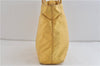 Authentic PRADA Nylon Shoulder Tote Bag Purse Yellow 7380C