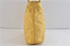 Authentic PRADA Nylon Shoulder Tote Bag Purse Yellow 7380C