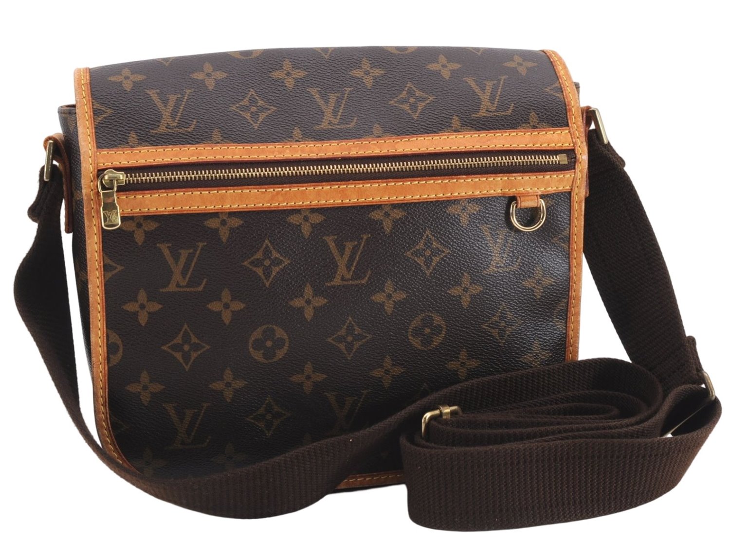 Louis Vuitton Monogram Messenger Bosphore PM Shoulder Cross Bag M40106 LV 7382E