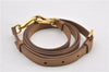 Authentic PRADA Saffiano Leather Shoulder Strap 46.5-50.4" Beige Box 7384F