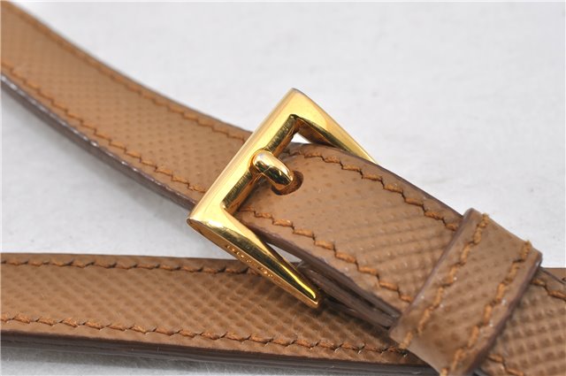 Authentic PRADA Saffiano Leather Shoulder Strap 46.5-50.4