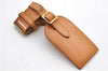 Authentic Louis Vuitton Name tag Handle Holder Beige 10Set LV 7385D