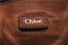 Authentic Chloe Ethel 2Way Shoulder Cross Body Hand Bag Leather Brown 7388D