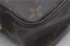 Auth Louis Vuitton Monogram Trousse Toilette 23 Clutch Hand Bag M47524 LV 7389D