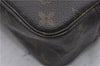 Auth Louis Vuitton Monogram Trousse Toilette 23 Clutch Hand Bag M47524 LV 7389D