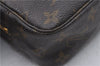 Auth Louis Vuitton Monogram Trousse Toilette 23 Clutch Hand Bag M47524 LV 7389D