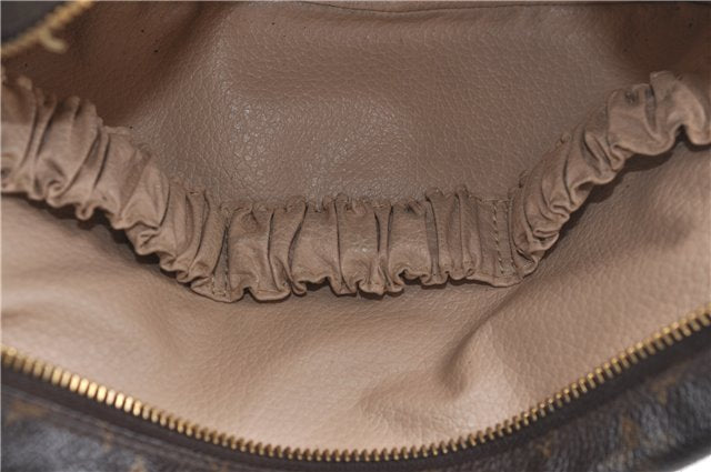 Auth Louis Vuitton Monogram Trousse Toilette 23 Clutch Hand Bag M47524 LV 7389D