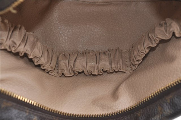 Auth Louis Vuitton Monogram Trousse Toilette 23 Clutch Hand Bag M47524 LV 7389D