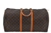 Authentic Louis Vuitton Monogram Keepall 55 Travel Boston Bag M41424 LV 7392D