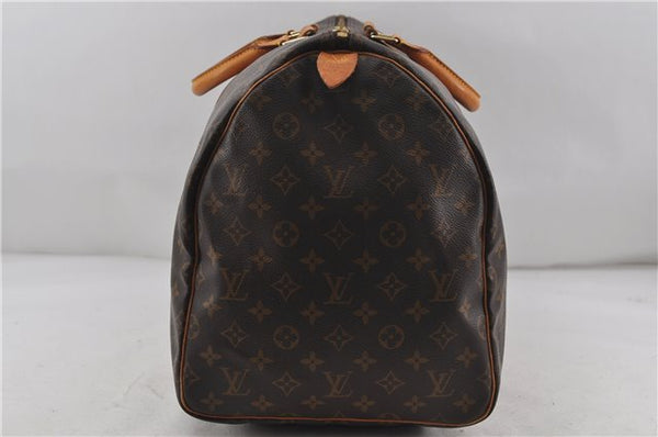 Authentic Louis Vuitton Monogram Keepall 55 Travel Boston Bag M41424 LV 7392D