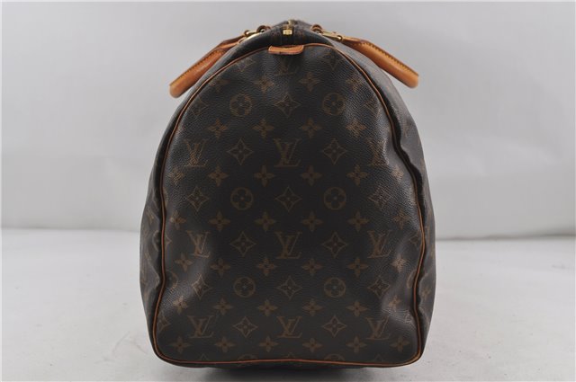 Authentic Louis Vuitton Monogram Keepall 55 Travel Boston Bag M41424 LV 7392D