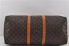 Authentic Louis Vuitton Monogram Keepall 55 Travel Boston Bag M41424 LV 7392D