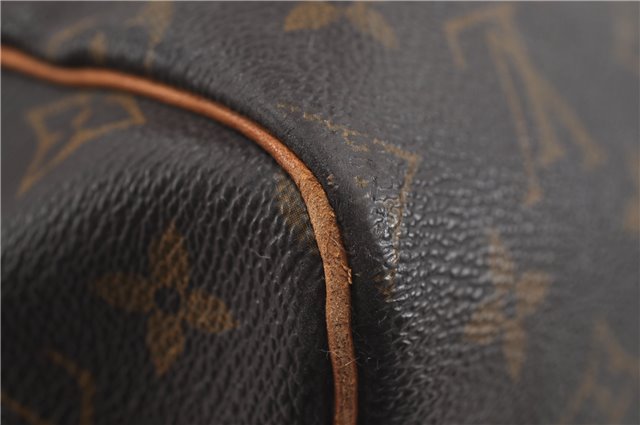 Authentic Louis Vuitton Monogram Keepall 55 Travel Boston Bag M41424 LV 7392D
