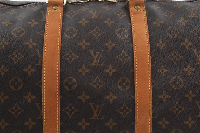 Authentic Louis Vuitton Monogram Keepall 55 Travel Boston Bag M41424 LV 7392D