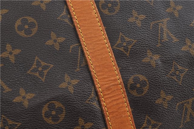 Authentic Louis Vuitton Monogram Keepall 55 Travel Boston Bag M41424 LV 7392D