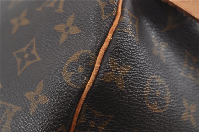 Authentic Louis Vuitton Monogram Keepall 55 Travel Boston Bag M41424 LV 7392D