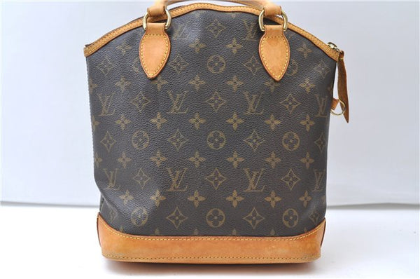 Authentic Louis Vuitton Monogram Lockit Hand Tote Bag Purse M40102 LV 7392E