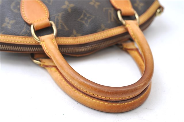 Authentic Louis Vuitton Monogram Lockit Hand Tote Bag Purse M40102 LV 7392E