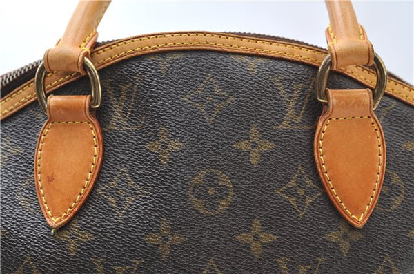 Authentic Louis Vuitton Monogram Lockit Hand Tote Bag Purse M40102 LV 7392E