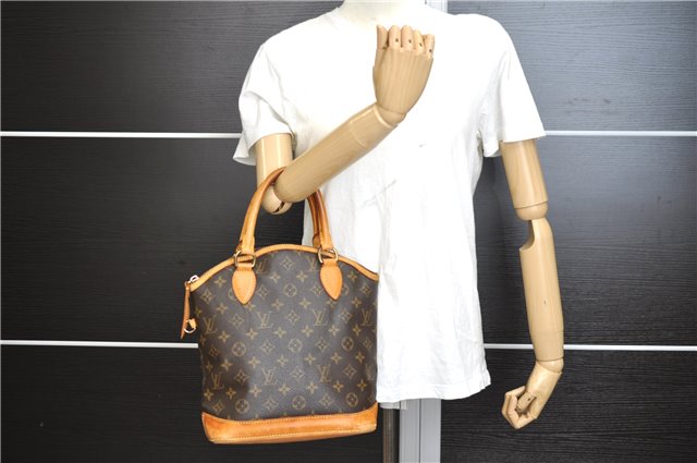 Authentic Louis Vuitton Monogram Lockit Hand Tote Bag Purse M40102 LV 7392E