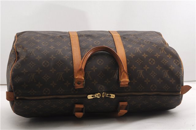 Authentic Louis Vuitton Monogram Keepall 50 Travel Boston Bag M41426 LV 7392F