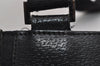 Authentic GUCCI Shoulder Cross Body Bag GG Canvas Leather 27639 Black 7392I
