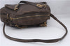 Authentic Chloe Paraty 2Way Shoulder Cross Body Hand Bag Brown 7393D