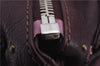 Authentic Chloe Paddington Leather Hand Bag Purple 7394D