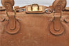 Authentic Chloe Paddington Leather Shoulder Hand Bag Brown 7395D