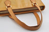 Authentic Louis Vuitton Vernis Houston Shoulder Hand Bag Yellow M91004 LV 7395I