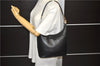 Authentic GUCCI Shoulder Hand Bag Purse Leather 0013814 Black 7399C