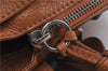 Authentic Chloe Paddington Leather Hand Bag Brown 7399D