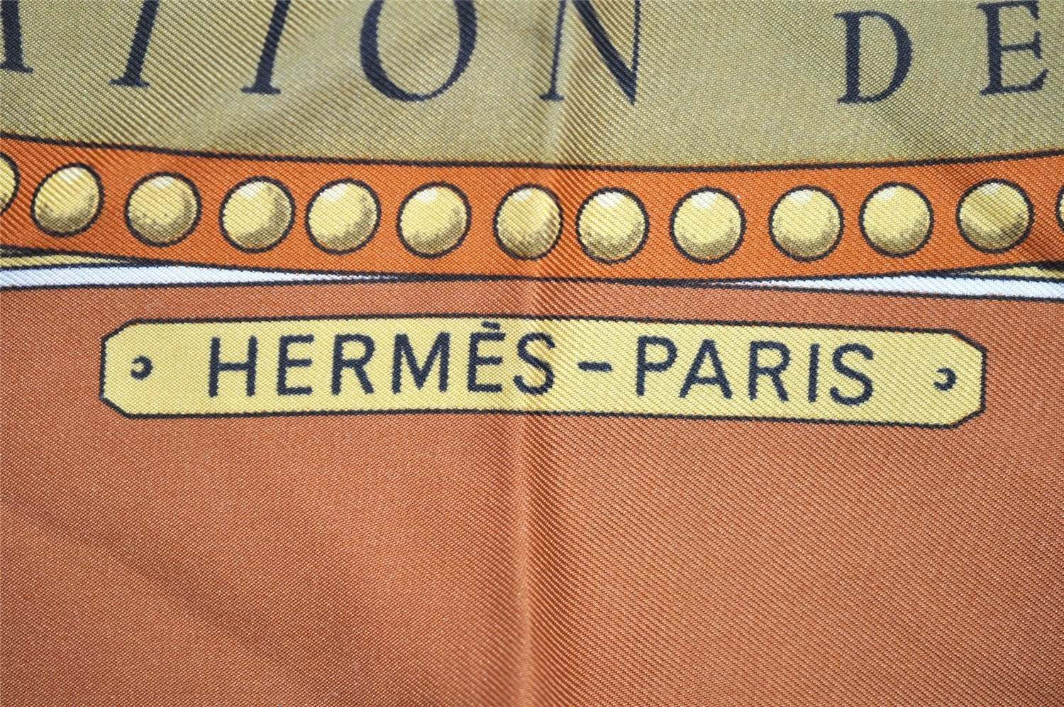 Authentic HERMES Carre 90 Scarf 