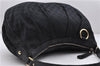 Authentic GUCCI Sukey Shoulder Bag Purse GG Canvas Leather 232955 Black 7404C