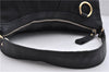 Authentic GUCCI Sukey Shoulder Bag Purse GG Canvas Leather 232955 Black 7404C