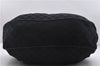 Authentic GUCCI Sukey Shoulder Bag Purse GG Canvas Leather 232955 Black 7404C