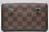 Authentic Louis Vuitton Damier Pochette Florentine S Waist Bag N51856 LV 7404E